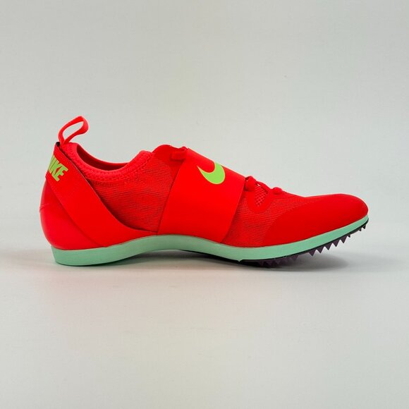 Nike Zoom Pole Vault Elite \'Bright Crimson Lime Blast\' FZ9649-600 Track size 9.5
